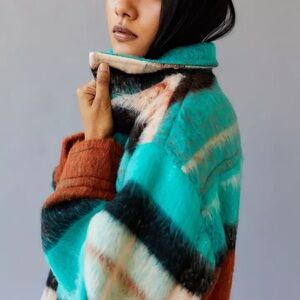 NWOT BDG Urban Outfitters Brushed Melton Shirt Jacket Shacket